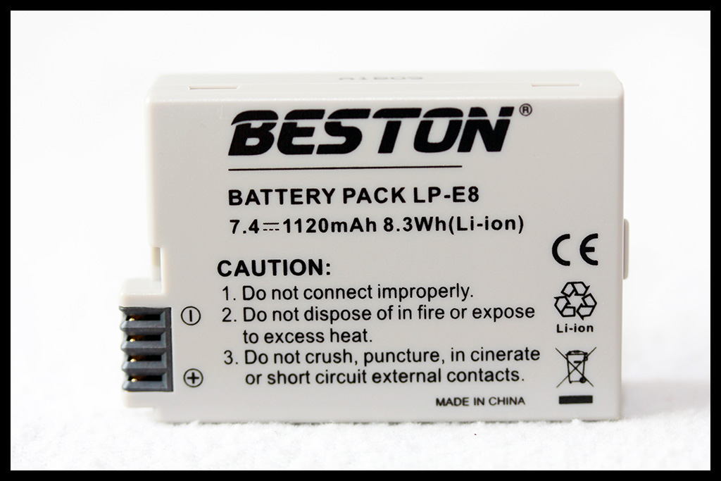 LP-E8 Battery for Canon