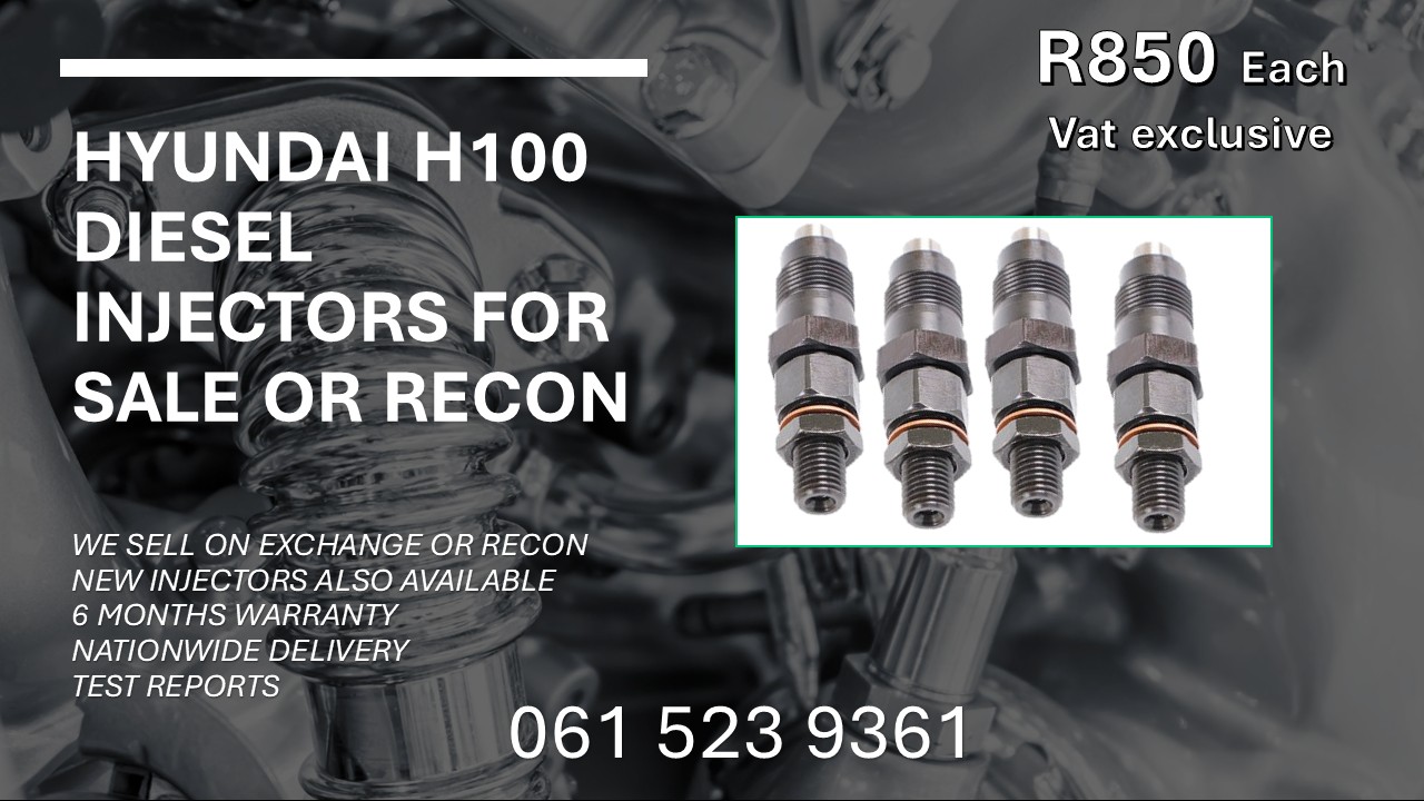 HYUNDAI H100 DIESEL INJECTORS FOR SALE WITH TEST REPORTS - Private Seller HYUNDAI H100 DIESEL INJECTORS FOR SALE WITH TEST REPORTS - Private Seller