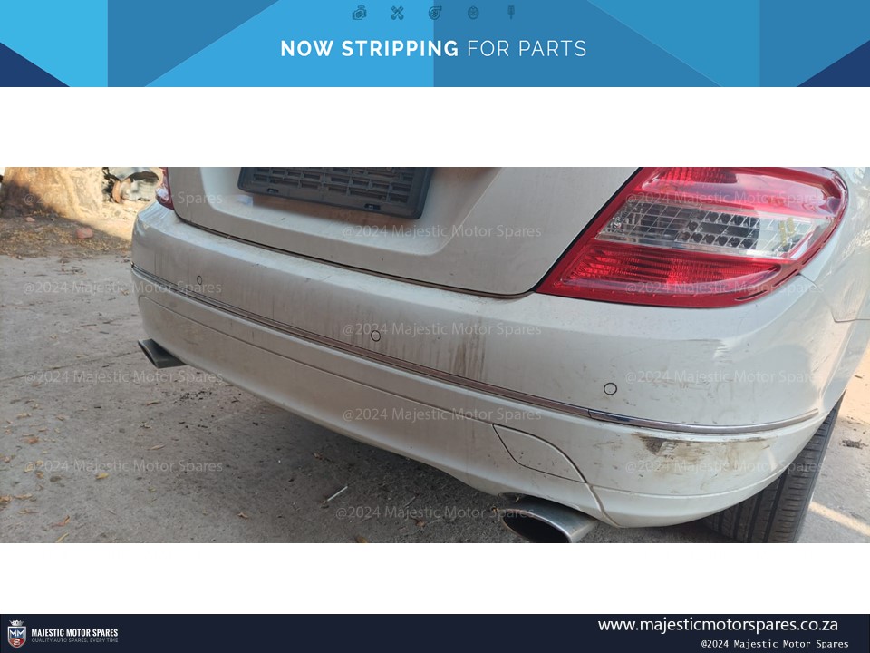 For Sale: Mercedes Benz C350 W204 Preface Rear Bumper with PDC (Used) - Private Seller
