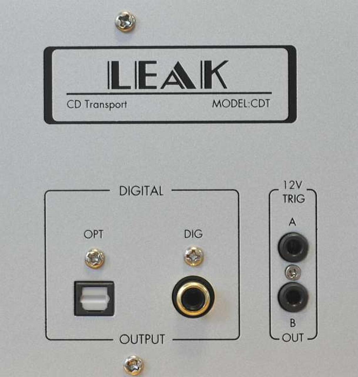 LEAK ST130 STEREO AMPLIFIER AND CDT TRANSPORT