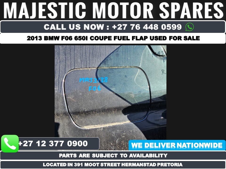 2013 BMW 650i Coupe F06 fuel flap used for sale - Private Seller 2013 BMW 650i Coupe F06 fuel flap used for sale - Private Seller