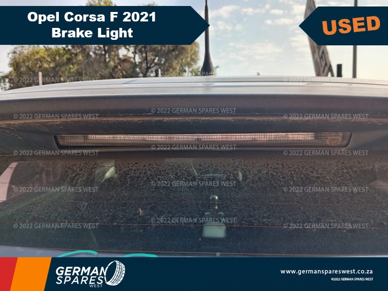 Opel Corsa F 2021 USED Brake light for sale - Private Seller Opel Corsa F 2021 USED Brake light for sale - Private Seller