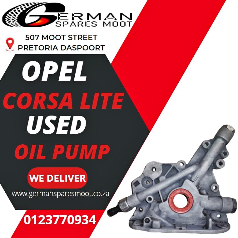 Opel Corsa Lite Used Oil Pump for Sale Opel Corsa Lite Used Oil Pump for Sale
