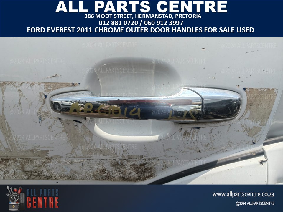 Ford Everest chrome door handles for sale used