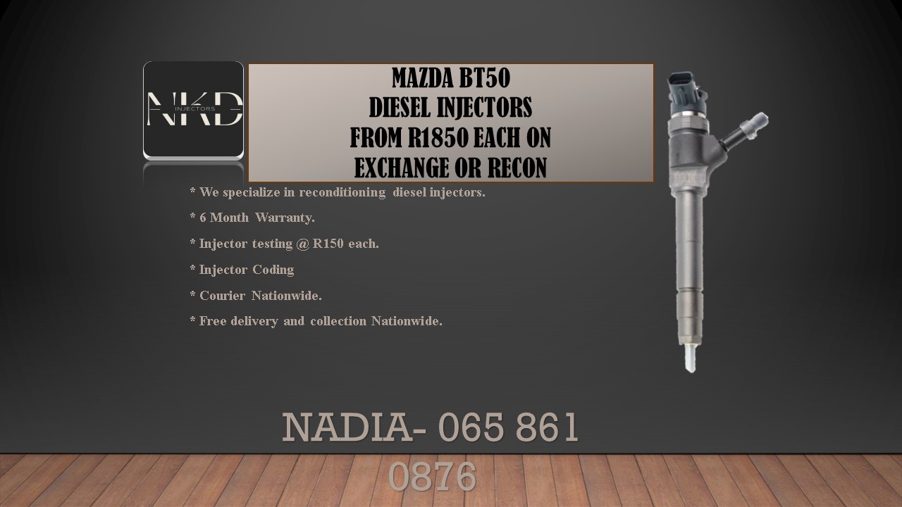 DIESEL INJECTORS FOR MAZDA BT50 - Private Seller DIESEL INJECTORS FOR MAZDA BT50 - Private Seller