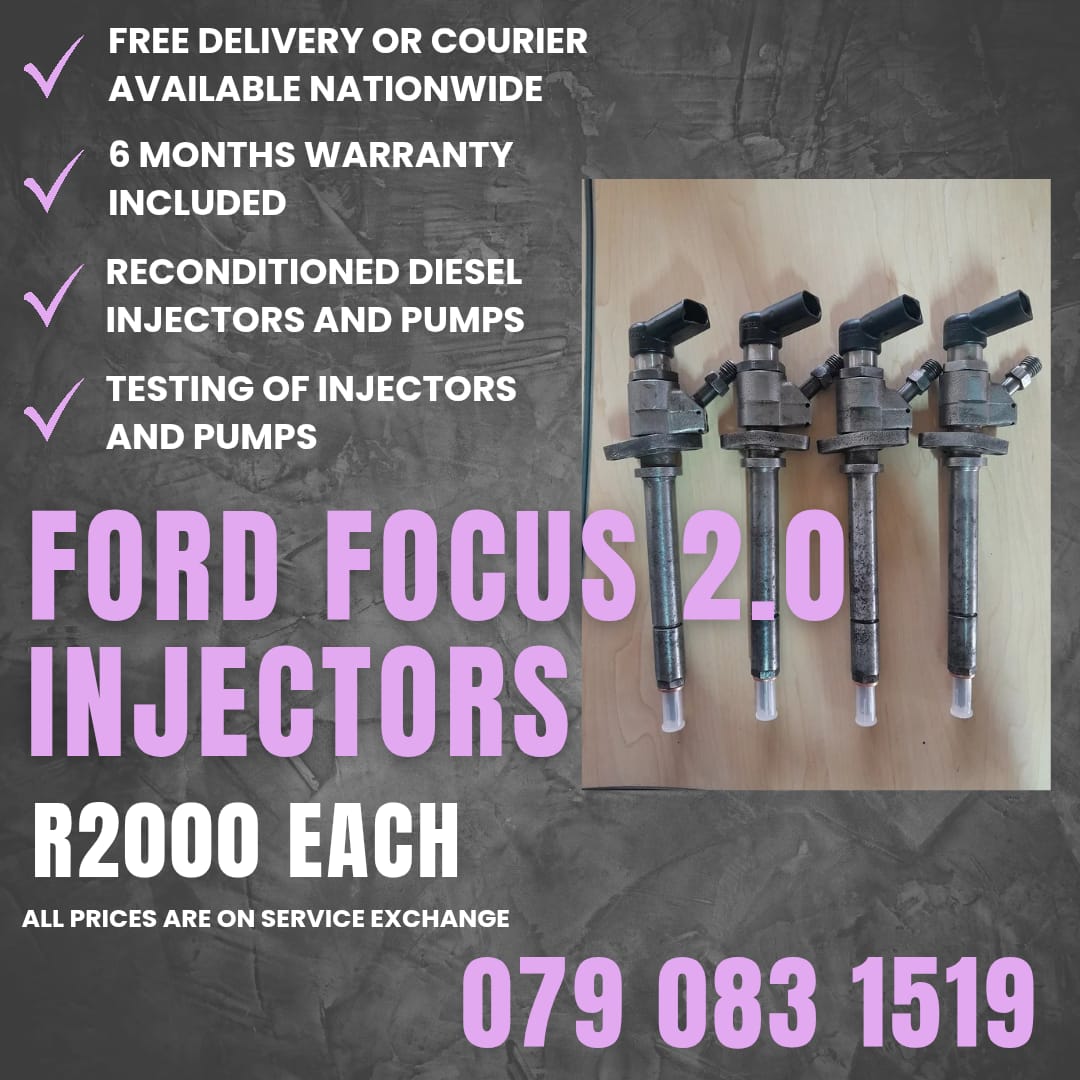 FORD FOCUS 2.0 INJECTORS FOR SALE WITH WARRANTY INCLUDED - Private Seller FORD FOCUS 2.0 INJECTORS FOR SALE WITH WARRANTY INCLUDED - Private Seller