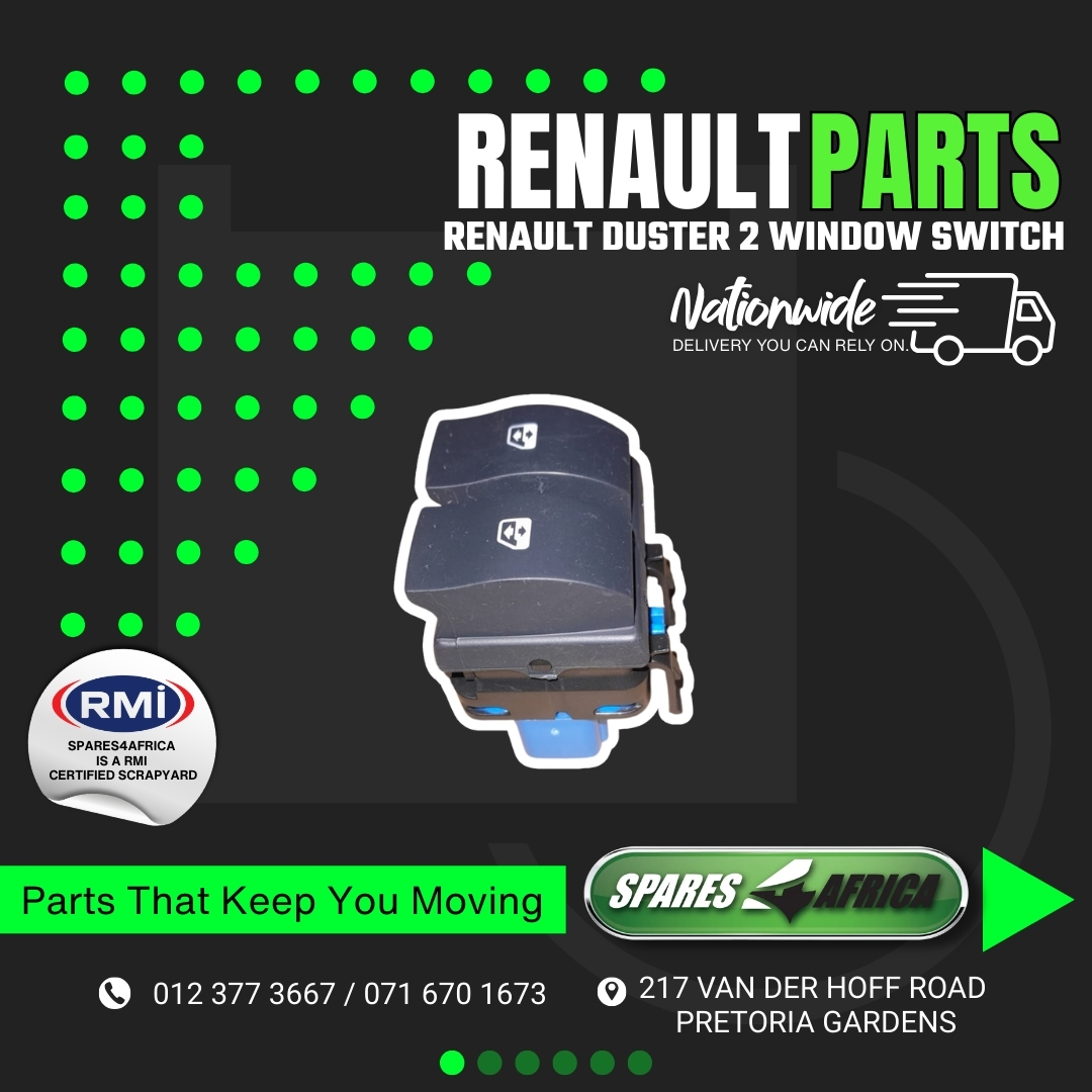 RENAULT DUSTER 2 WINDOW SWITCH FOR SALE - Private Seller RENAULT DUSTER 2 WINDOW SWITCH FOR SALE - Private Seller