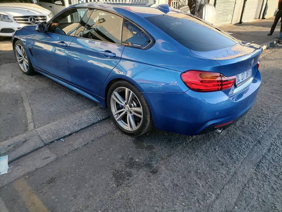 2015 BMW 420D Automatic GrandCoup with a leather seat and sunroof Service book and spare key