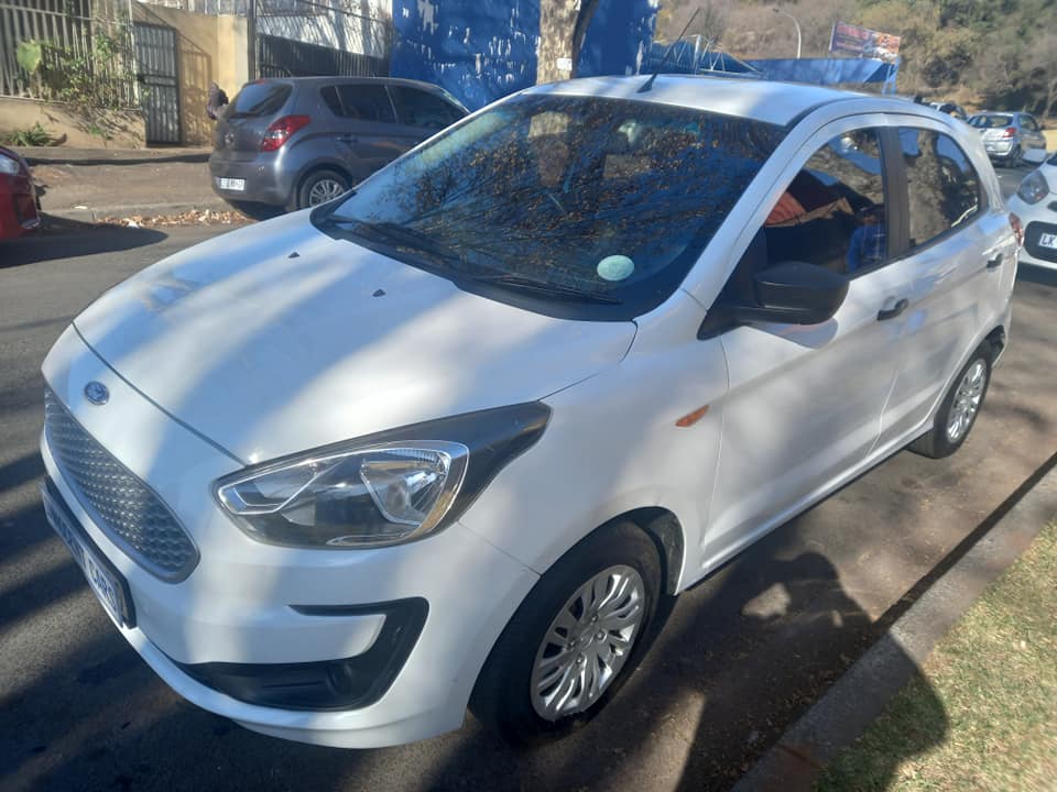 2020 FORD FIGO HATCHBACK 1.5 ENGINE PETROL, MANUAL, WHITE COLOR