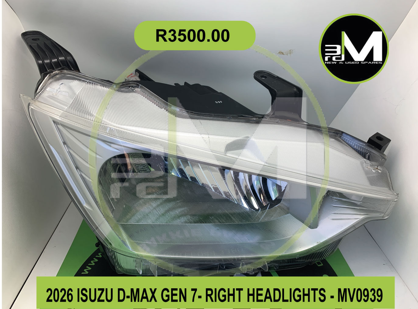 HEAD LIGHTS - RIGHT - 2026 ISUZU D-MAX GEN 7 - Private Seller HEAD LIGHTS - RIGHT - 2026 ISUZU D-MAX GEN 7 - Private Seller
