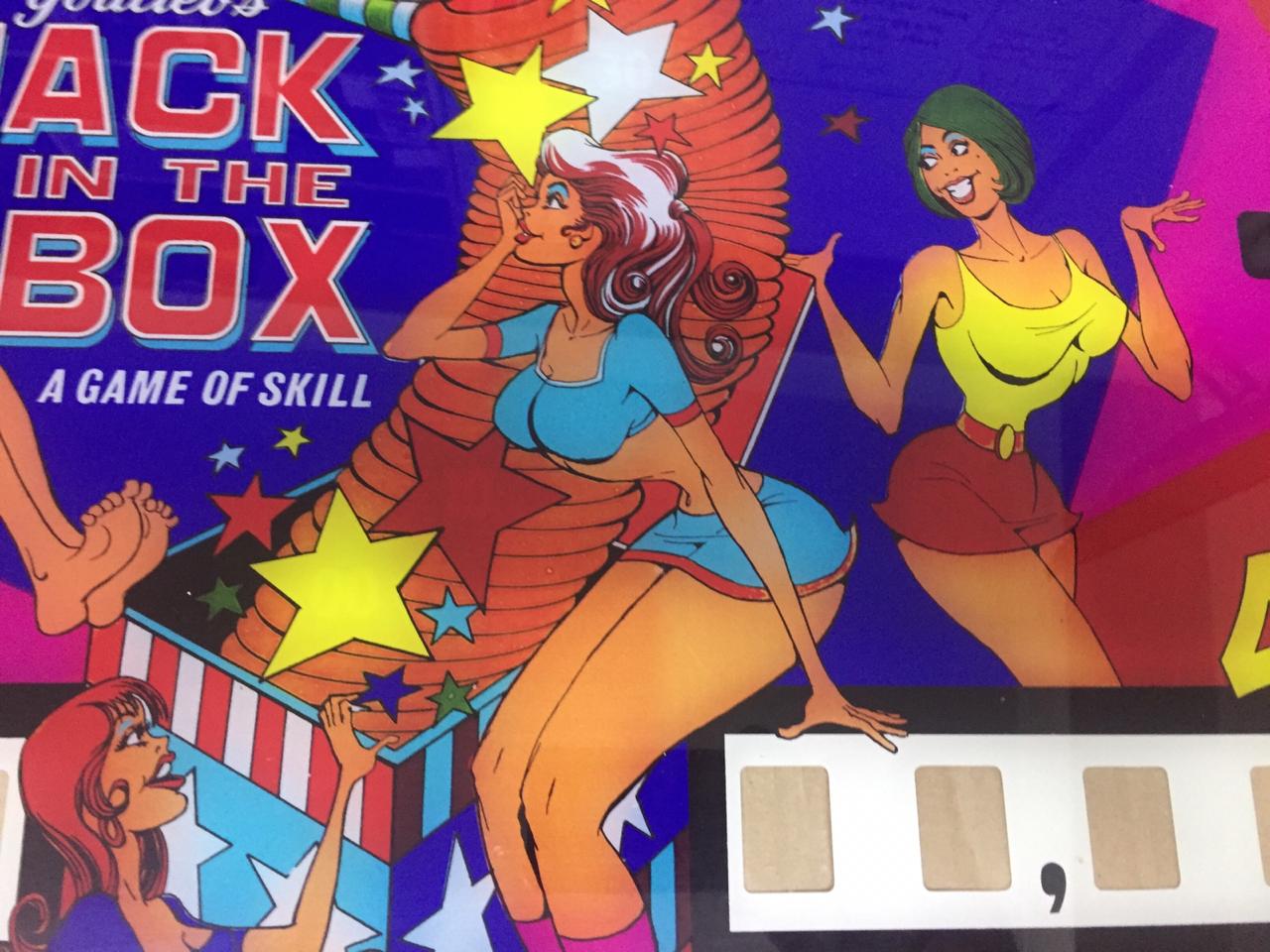 Pinball back glass for sale