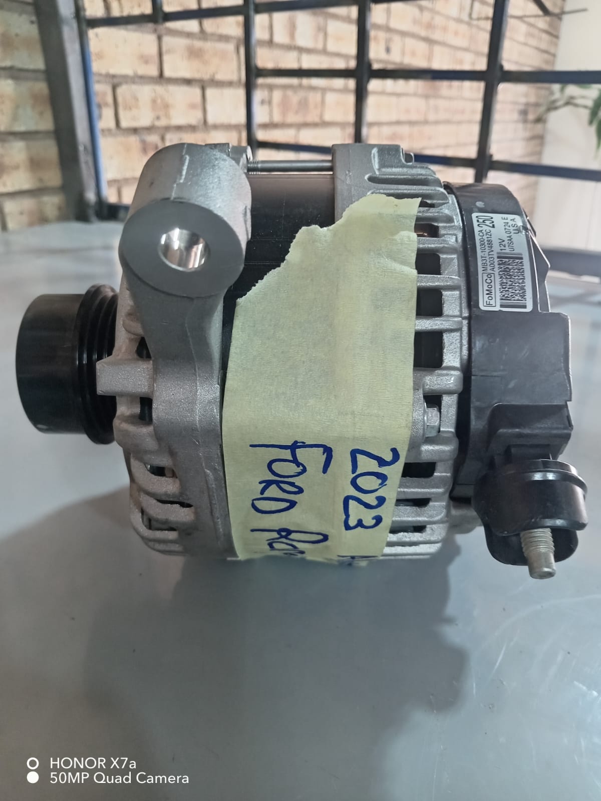 2023 FORD RANGER T9 ALTERNATOR - Private Seller