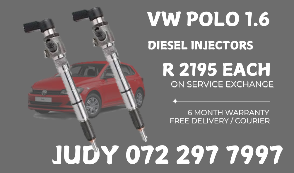 VW Polo 1.6 Diesel Injectors for sale on service exchange or to recon - Private Seller