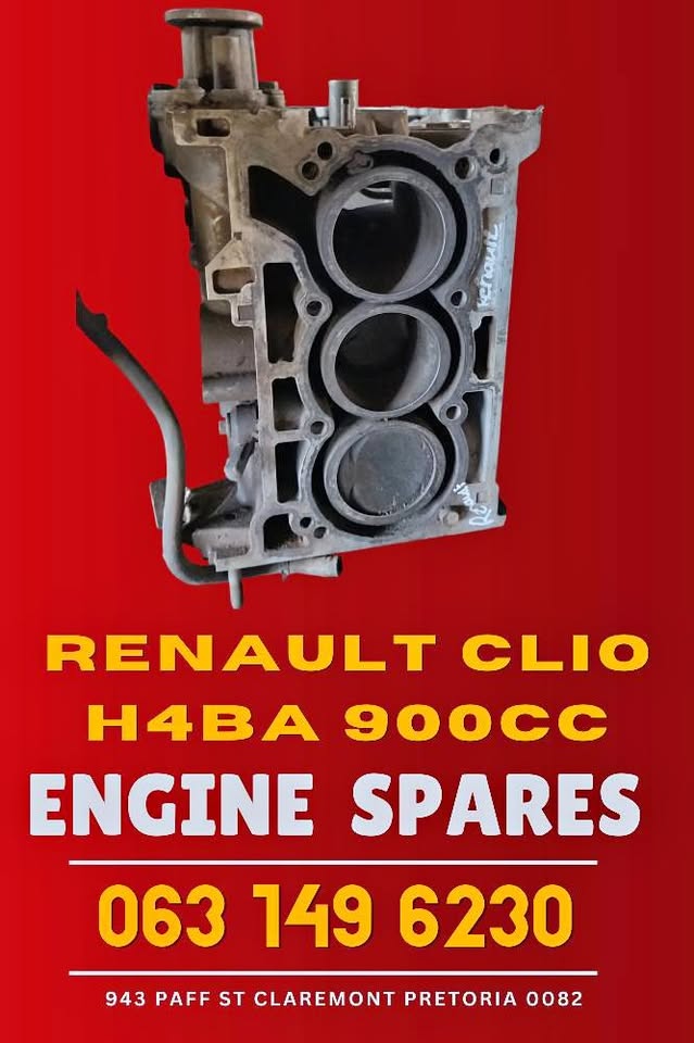 Renault clio H4BA 900cc turbo engine spares - Private Seller Renault clio H4BA 900cc turbo engine spares - Private Seller