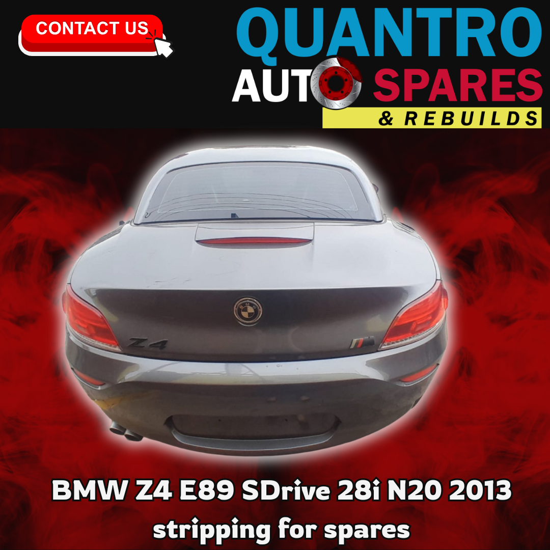 BMW Z4 E89 SDRIVE 28I N20 2013 STRIPPING FOR SPARES