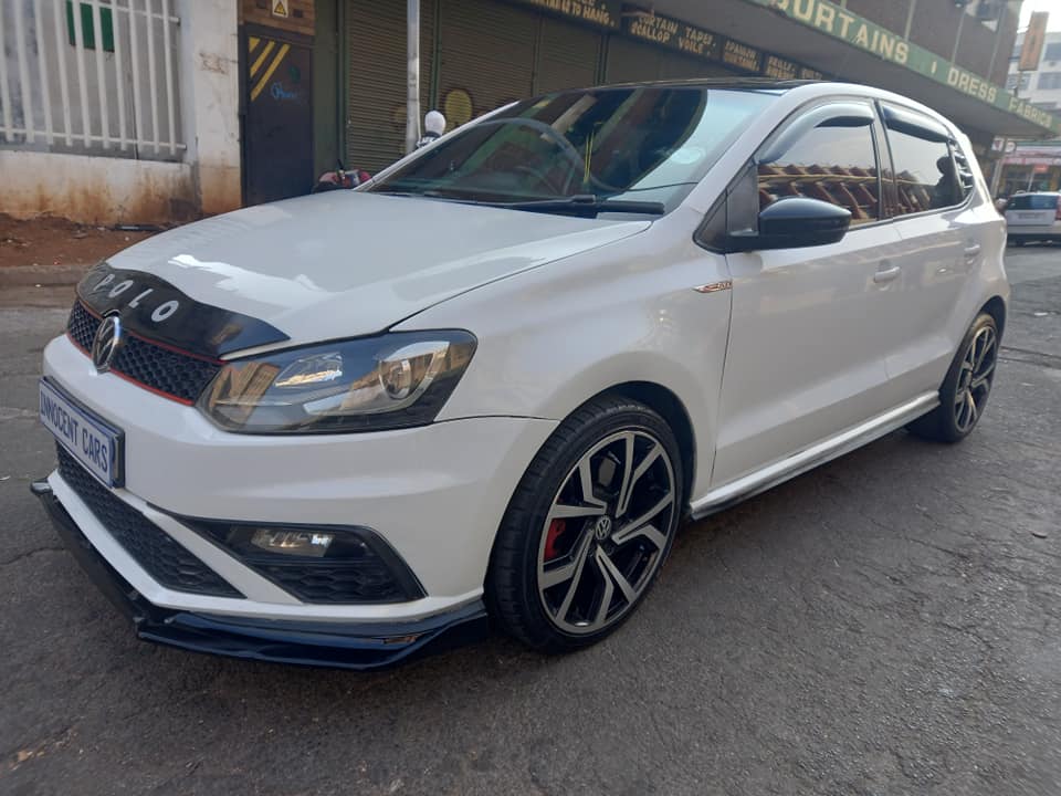 VW POLO 7 GTI 1.8 PETROL ENGINE, AUTOMATIC, WHITE COLOR, MILEAGE 78000KM