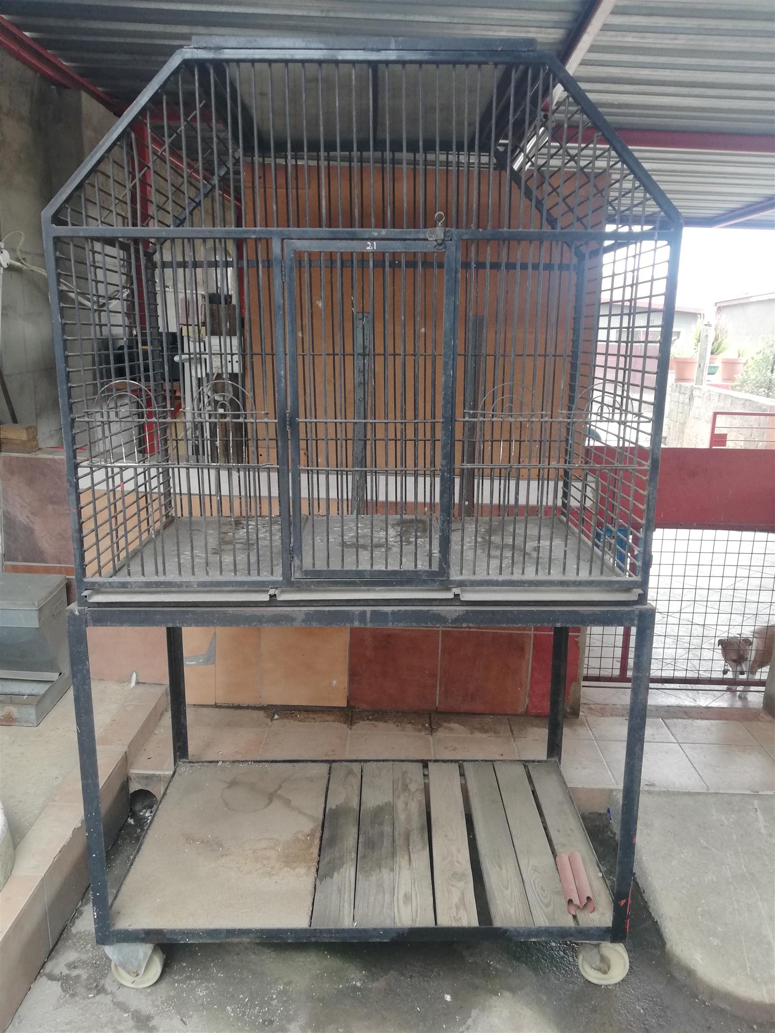 big bird cage with stand