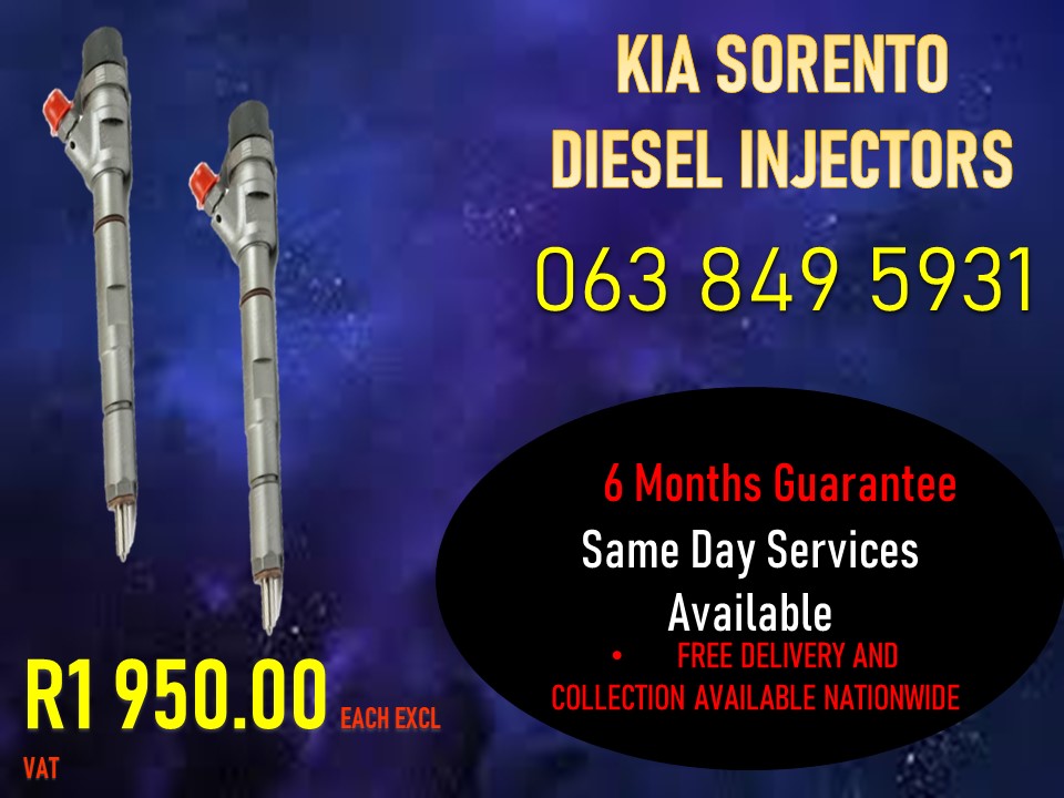 KIA SORENTO DIESEL INJECTORS - Private Seller KIA SORENTO DIESEL INJECTORS - Private Seller