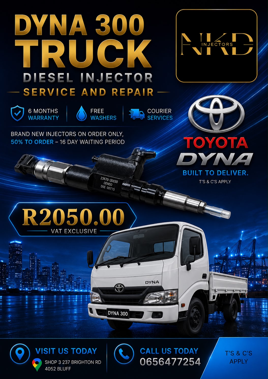 Service_you_Dyna_300_Truck_Diesel_Injectors - Private Seller Service_you_Dyna_300_Truck_Diesel_Injectors - Private Seller