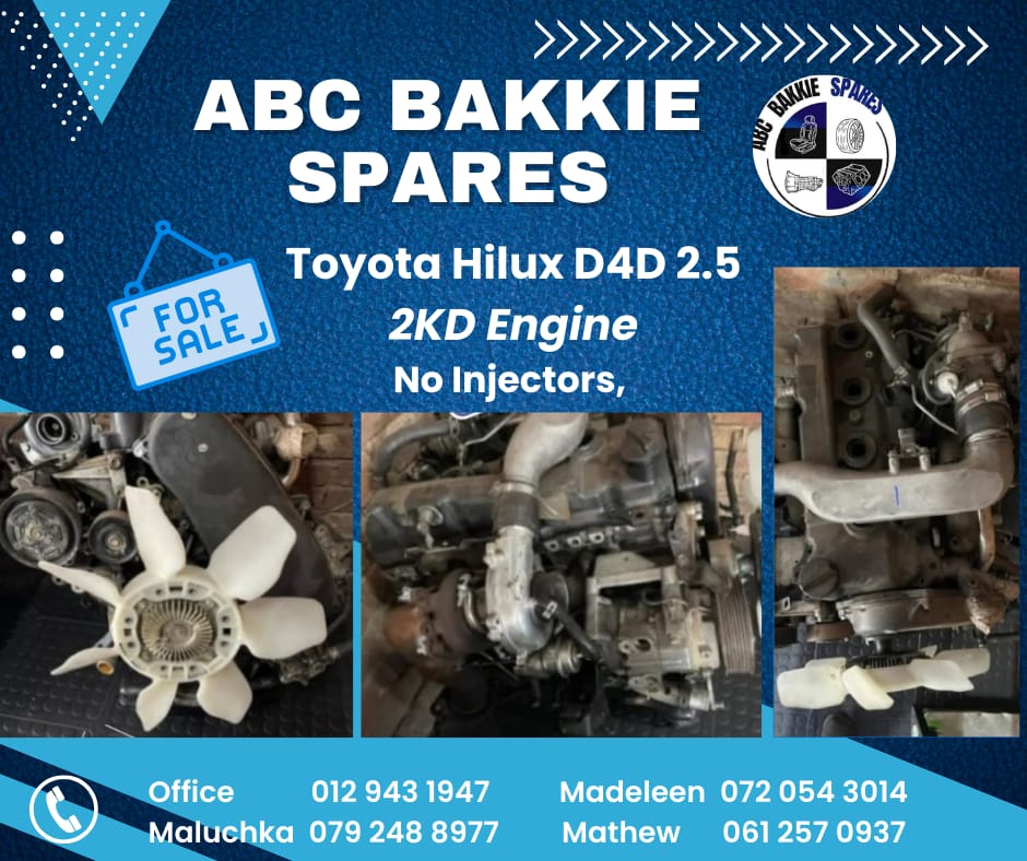 Toyota Hilux D4D 2KD engine - Private Seller Toyota Hilux D4D 2KD engine - Private Seller