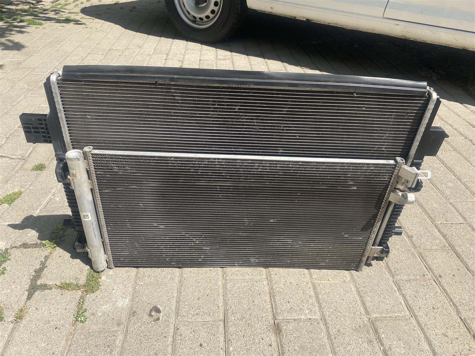 2022 VW POLO 8 GTI RADIATOR AND AIRCON CONDENSER FOR SALE. IN PRISTINE CONDITION