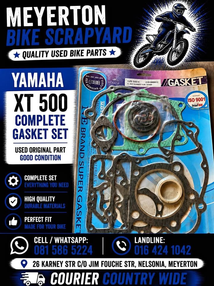 Yamaha XT 500 Gasket set. - Private Seller Yamaha XT 500 Gasket set. - Private Seller