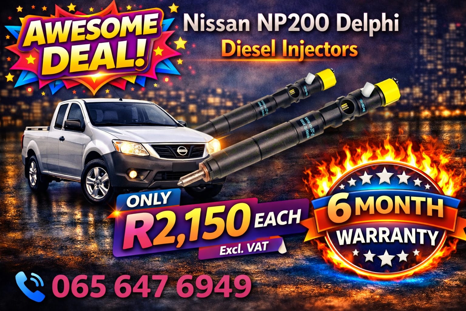 NP200 DELPHI Diesel Injectors - Private Seller NP200 DELPHI Diesel Injectors - Private Seller
