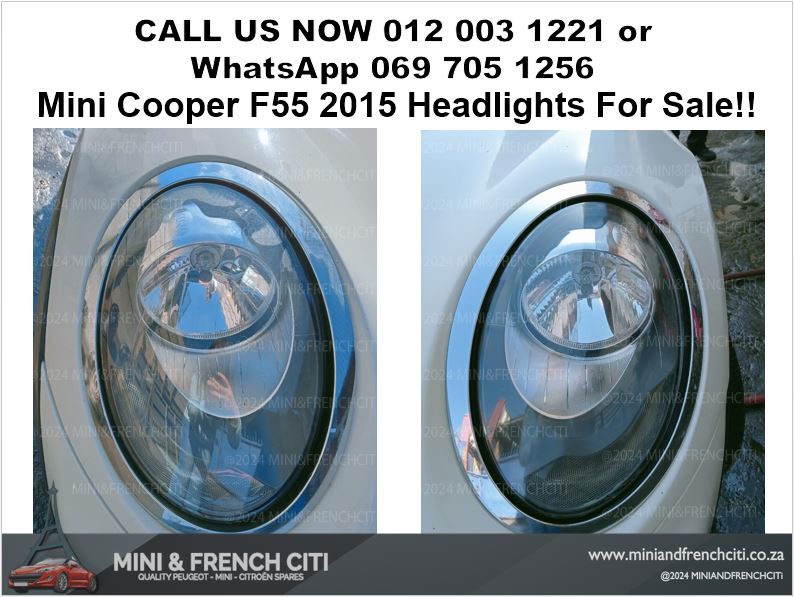 MINI COOPER F55 2015 1.5 HEADLIGHTS FOR SALE – OEM REPLACEMENT UNIT - Private Seller MINI COOPER F55 2015 1.5 HEADLIGHTS FOR SALE – OEM REPLACEMENT UNIT - Private Seller
