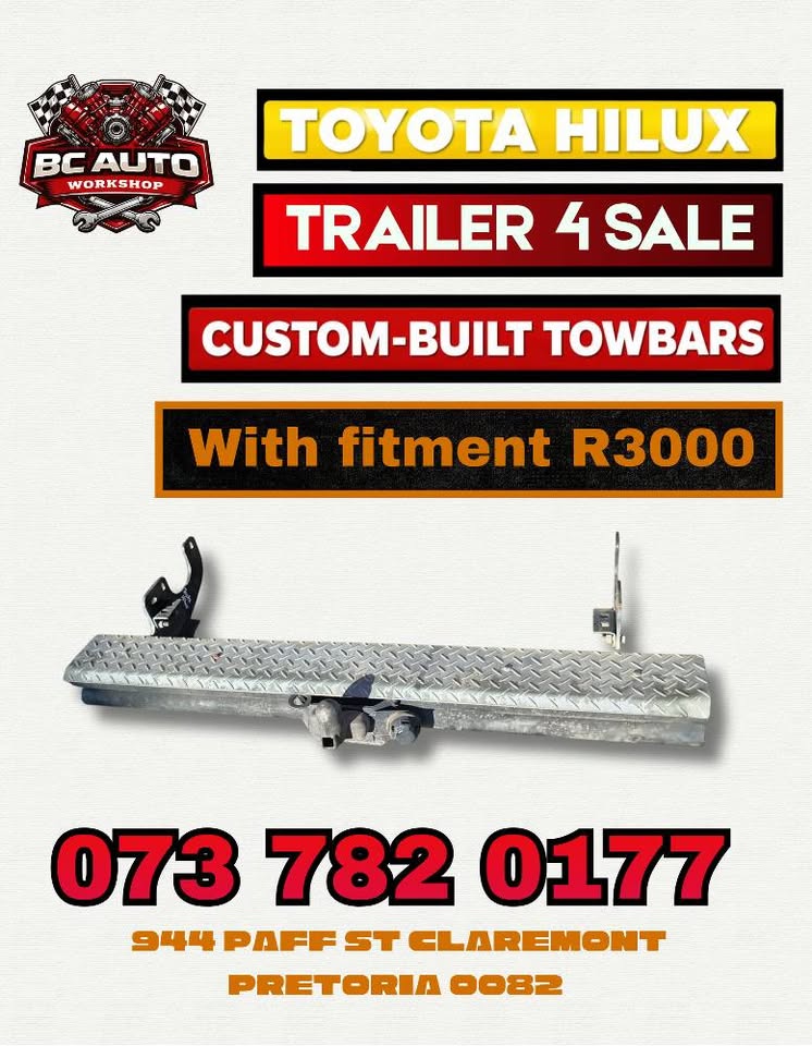 Toyota Hilux towbar with full fitment - Private Seller Toyota Hilux towbar with full fitment - Private Seller