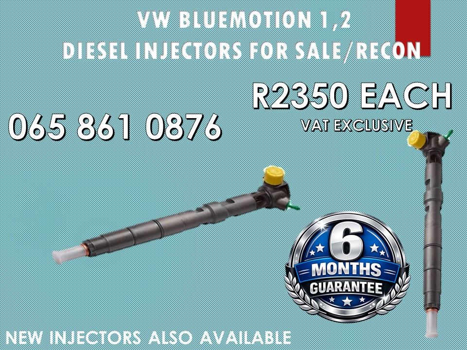 VW BLUEMOTION DIESEL INJECTORS FOR SALE NATIONWIDE - Private Seller VW BLUEMOTION DIESEL INJECTORS FOR SALE NATIONWIDE - Private Seller