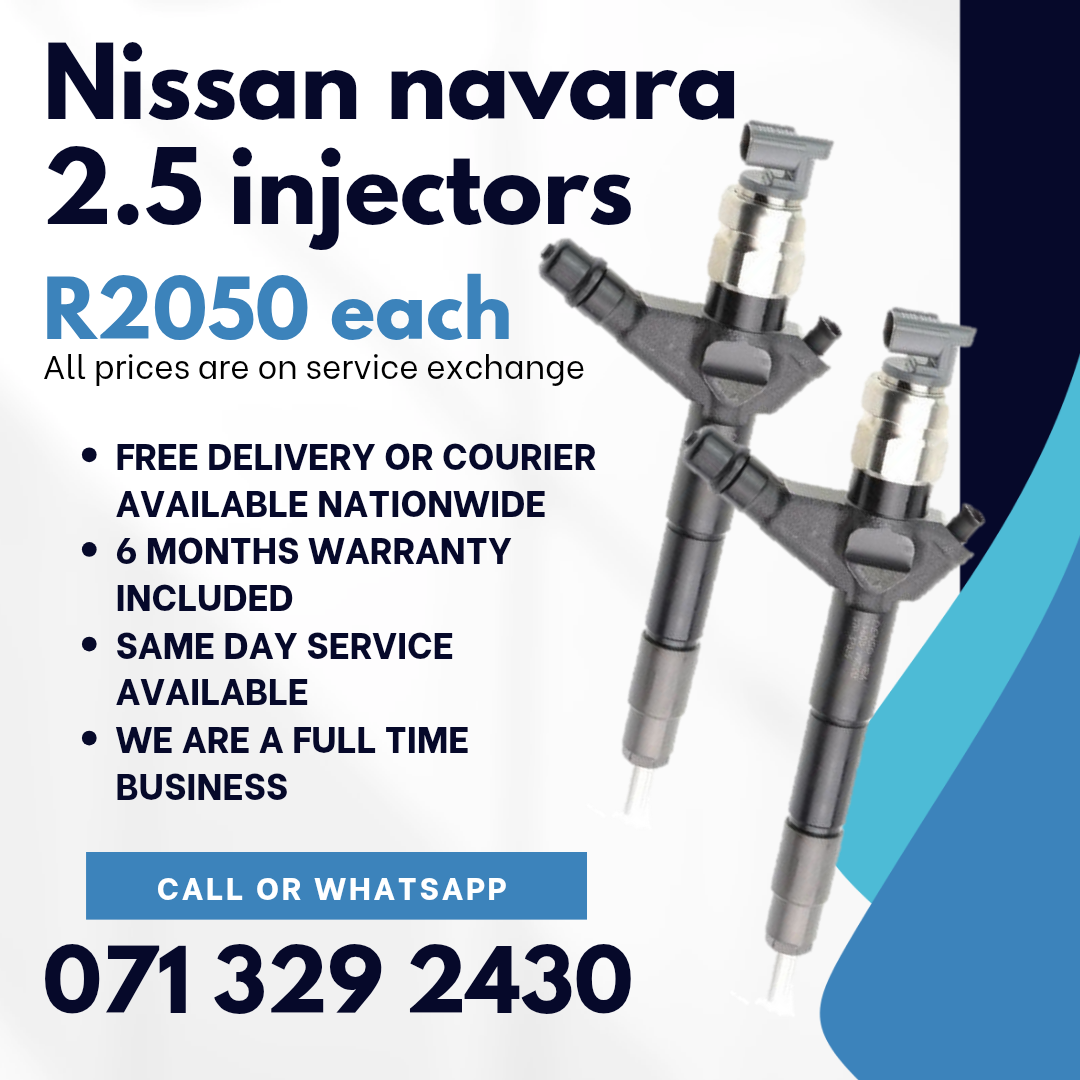 NISSAN NAVARA 2.5 INJECTORS FOR SALE WITH WARRANTY - Private Seller NISSAN NAVARA 2.5 INJECTORS FOR SALE WITH WARRANTY - Private Seller