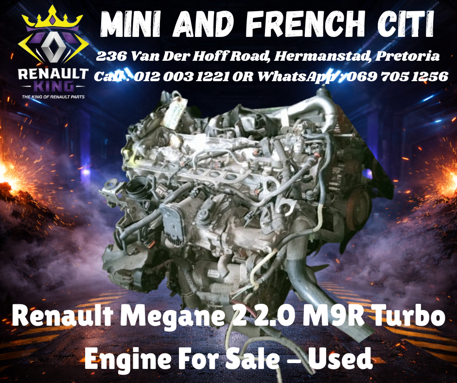 Renault Megane 2 2.0 M9R Turbo Engine For Sale – Reliable & Tested Diesel Engine - Private Seller Renault Megane 2 2.0 M9R Turbo Engine For Sale – Reliable & Tested Diesel Engine - Private Seller