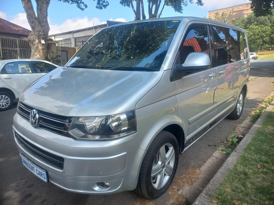 2012 VW CARAVELLE VAN 2.0 TDI DIESEL, AUTOMATIC, SILVER COLOR, MILEAGE 158000KMS