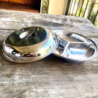Vintage, art Deco silver plated entree dish - Walker & Hall dated 1938