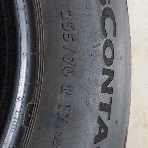 continental 255/70/17 - Private Seller