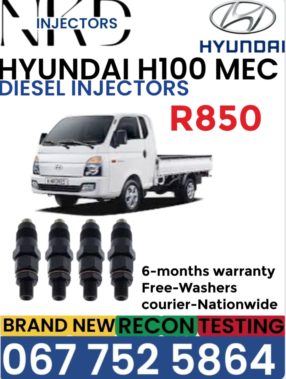 Hyundai H100 Mec Diesel injectors - Private Seller Hyundai H100 Mec Diesel injectors - Private Seller