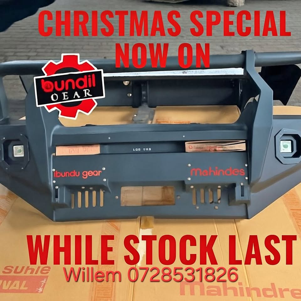 Mahindra Scorpio 2.2 Bundu Gear Front And Rear Bumper New and Original!!! - Private Seller Mahindra Scorpio 2.2 Bundu Gear Front And Rear Bumper New and Original!!! - Private Seller