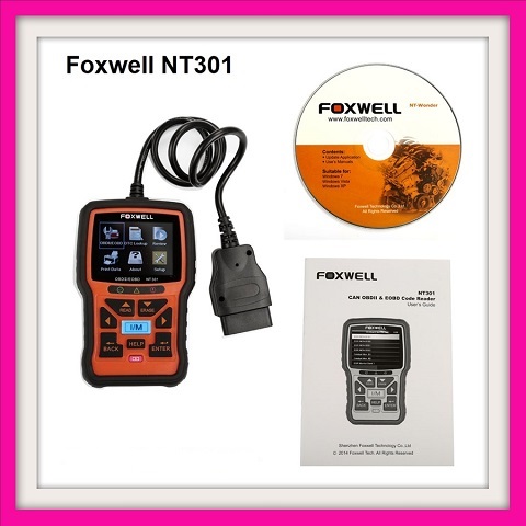 Foxwell NT301 CAN OBDII/EOBD Code Reader