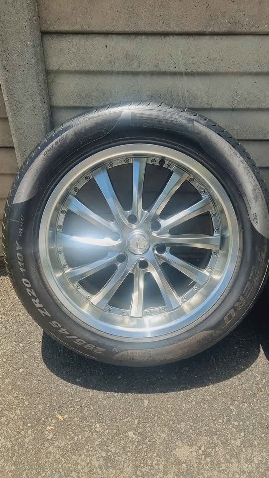 20 INCH A-LINE MAGS AND PIRELLI TYRES
