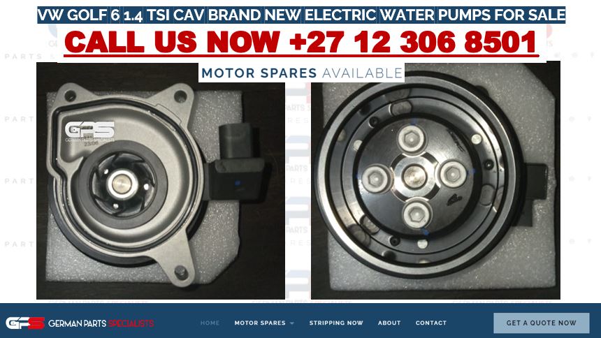 VW GOLF 6 1.4 TSI CAV BRAND NEW ELECTRIC WATER PUMPS FOR SALE - Private Seller VW GOLF 6 1.4 TSI CAV BRAND NEW ELECTRIC WATER PUMPS FOR SALE - Private Seller