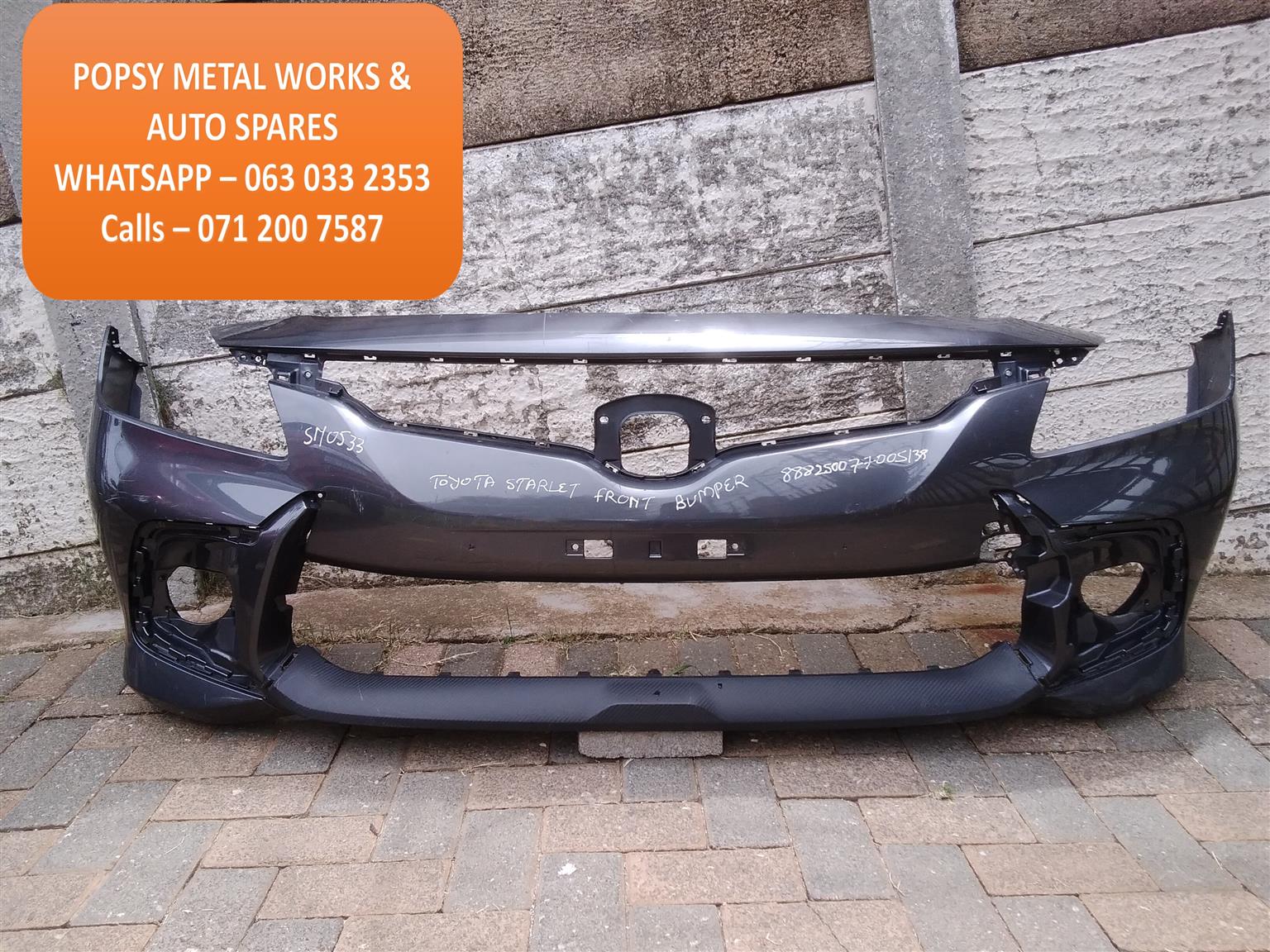 toyota starlet front bumper - Private Seller