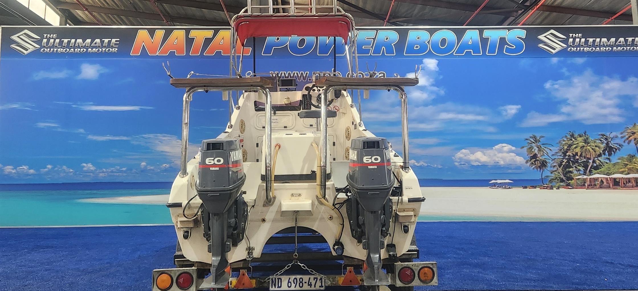 KOSICAT 16 FT ON TRAILER 2 X 60 HP YAMAHA 2 STROKES FINANCE ARRANGED