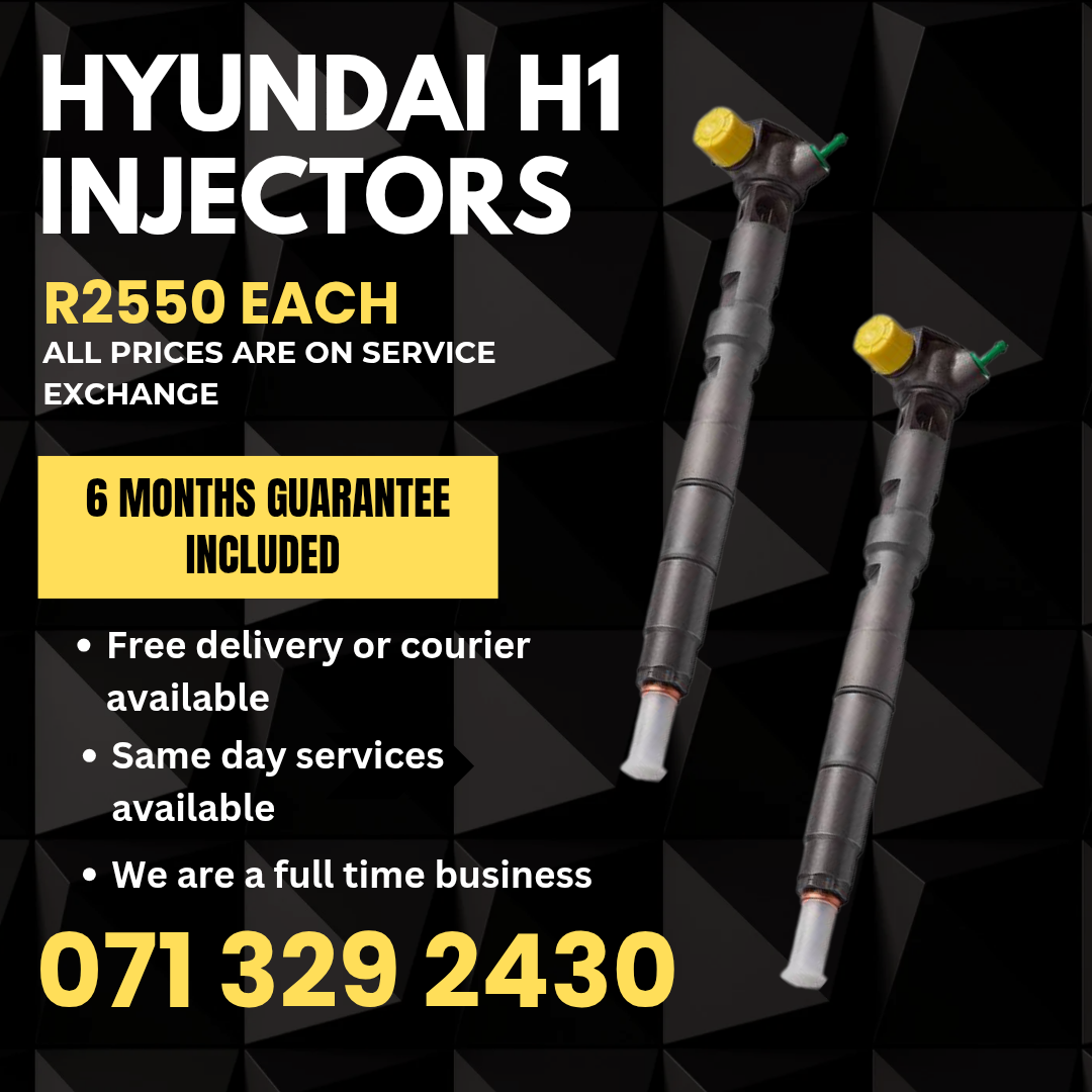 HYUNDAI H1 INJECTORS FOR SALE WITH WARRANTY - Private Seller HYUNDAI H1 INJECTORS FOR SALE WITH WARRANTY - Private Seller