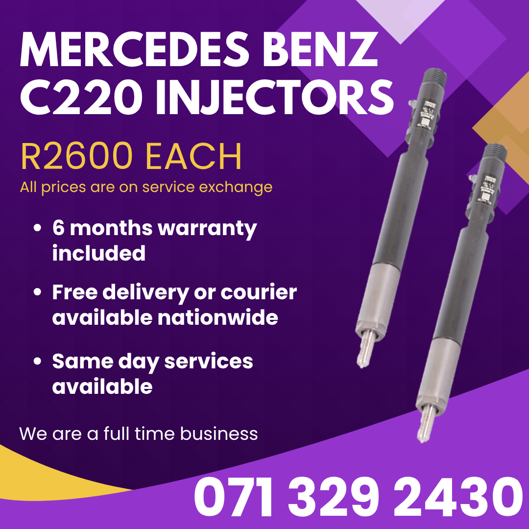 MERCEDES BENZ C220 DIESEL INJECTORS FOR SALE WITH WARRANTY - Private Seller MERCEDES BENZ C220 DIESEL INJECTORS FOR SALE WITH WARRANTY - Private Seller