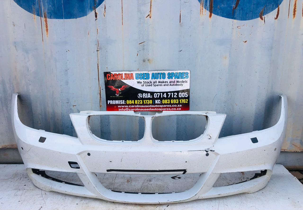 BMW E90 E91 3 series M-sport front bumper with pdc and washer holes (2008-2010) - Private Seller BMW E90 E91 3 series M-sport front bumper with pdc and washer holes (2008-2010) - Private Seller