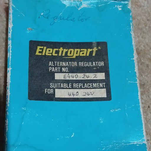 Alternator Regulator - Private Seller Alternator Regulator - Private Seller