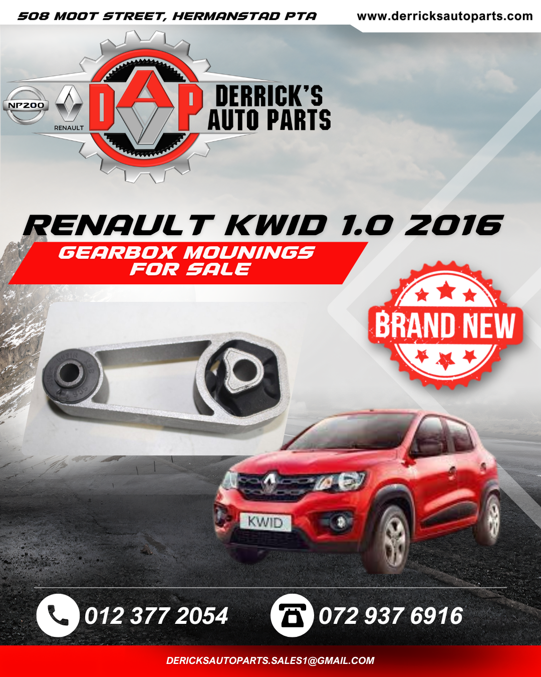 RENAULT KWID 1.0 2016 ( NEW GEARBOX MOUNTINGS )FOR SALE - Private Seller RENAULT KWID 1.0 2016 ( NEW GEARBOX MOUNTINGS )FOR SALE - Private Seller