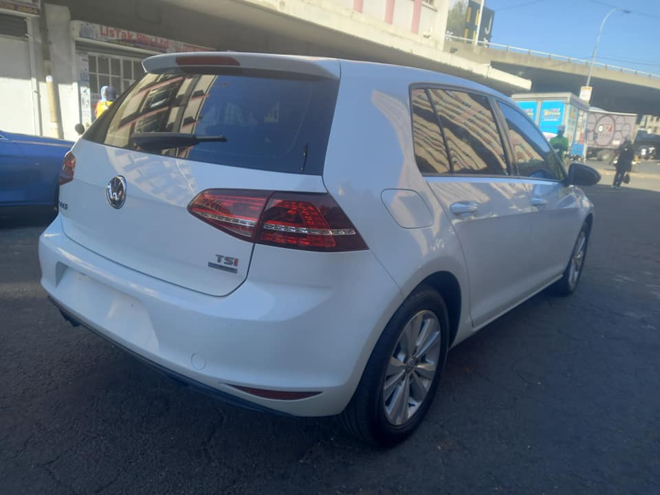 2014 GOLF 7 TSI 1.4 PETROL, MANUAL, WHITE COLOUR, MILEAGE 136000KM