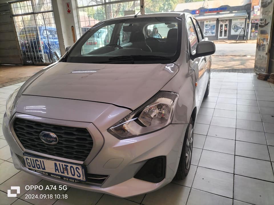 2020 DATSUN GO 1.2 MANUAL SILVER PETROL
