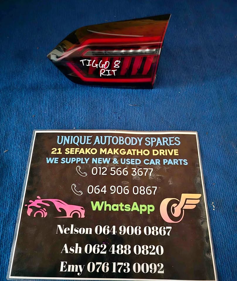 Chery Tiggo 8 Pro Right Tailgate Tail Light Chery Tiggo 8 Pro Right Tailgate Tail Light